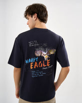 DISCOVERY Men's Harpy Eagle Graphic Tee - Night Lagoon